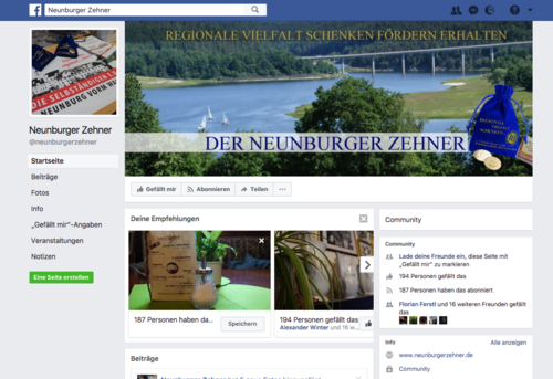 Facebook-neunburger zehner Facebook-neunburger zehner